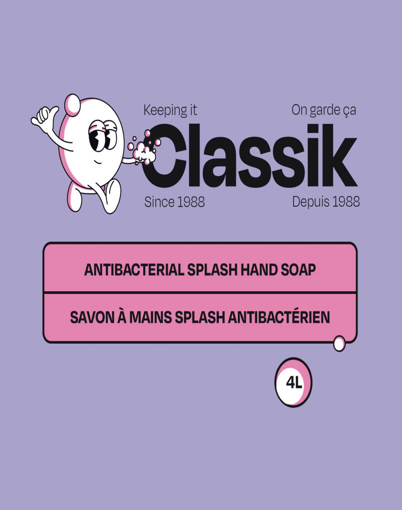 Classik Antibacterial Splash Hand Soap - QualiCan QAP Services Inc.